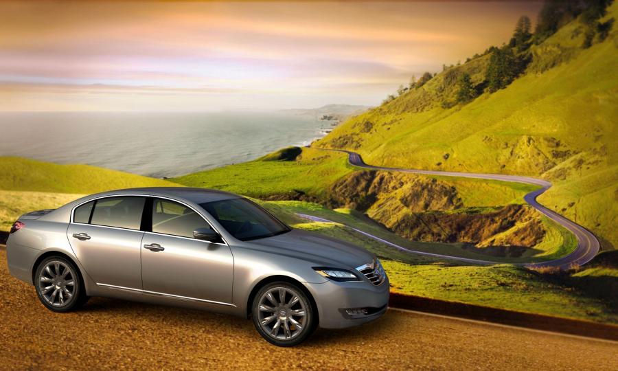  Hyundai Genesis Concept 2007 года  (фото 42 из 60)